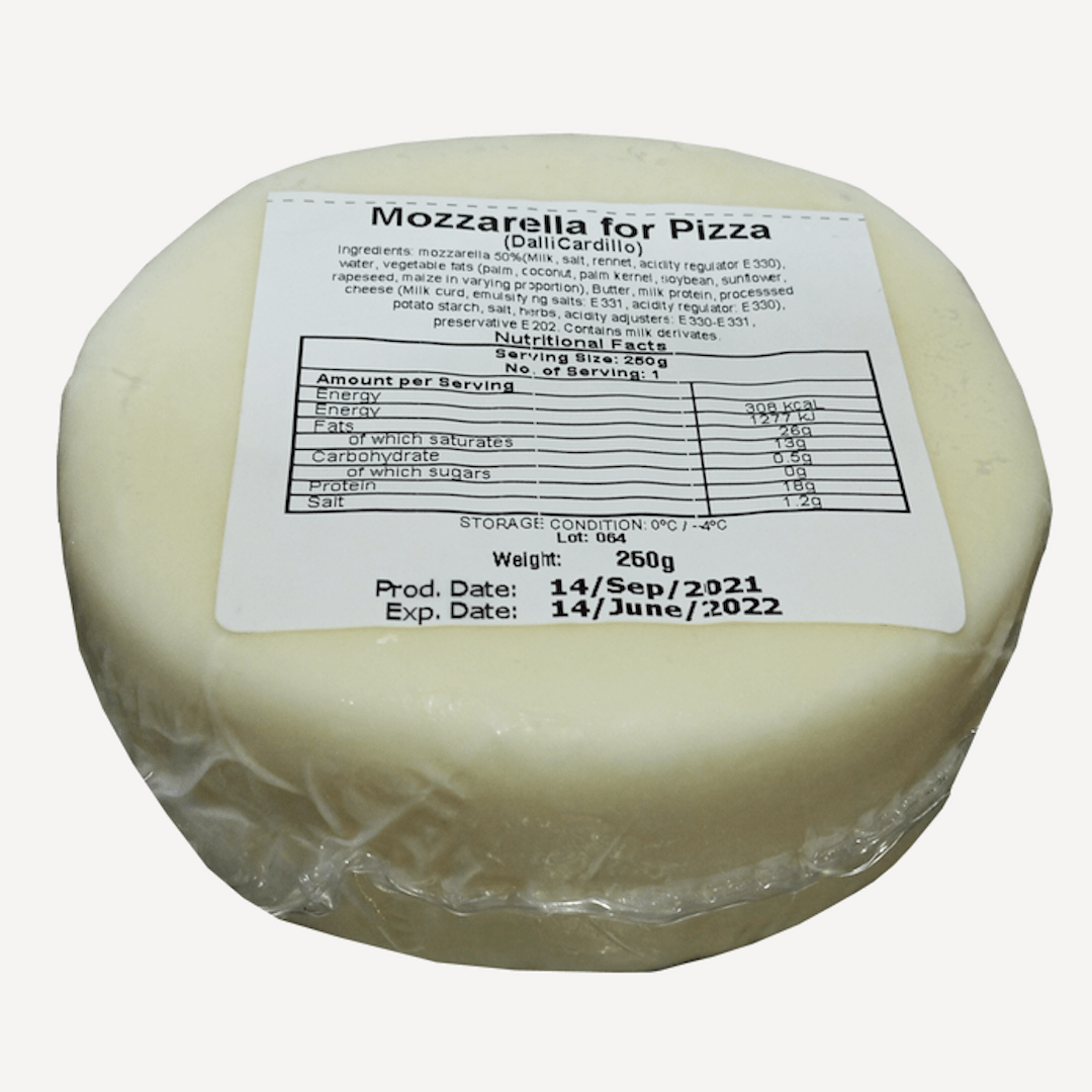Mozzarella for Pizza Pacific Bay
