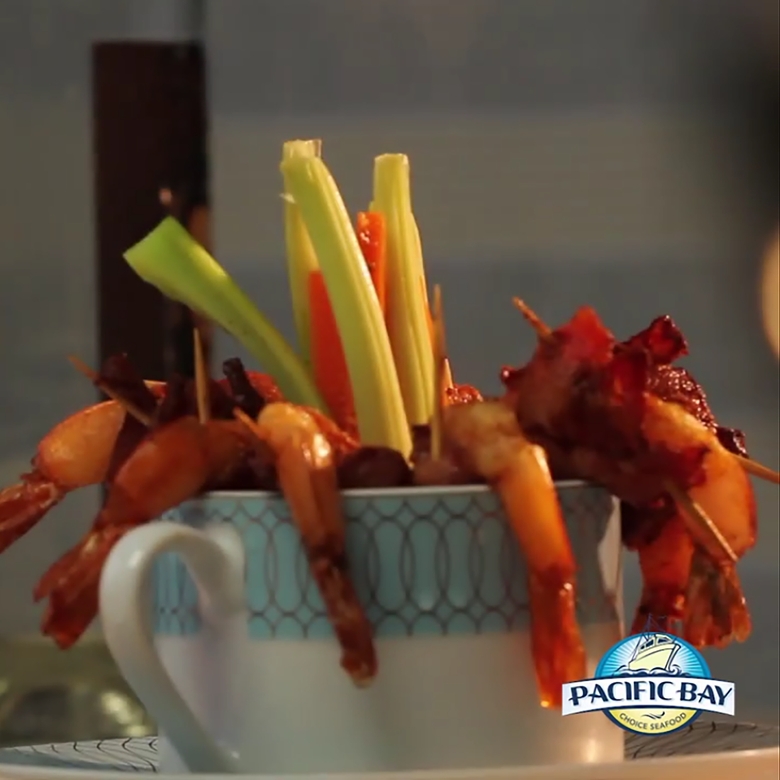 Bacon Wrapped Shrimp - Pacific Bay
