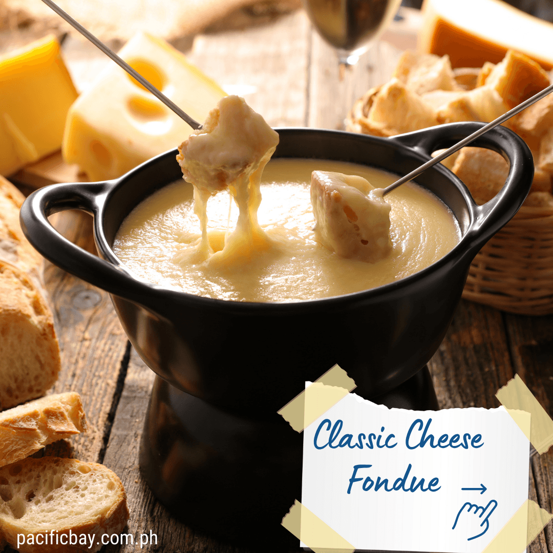 Classic Cheese Fondue - Pacific Bay