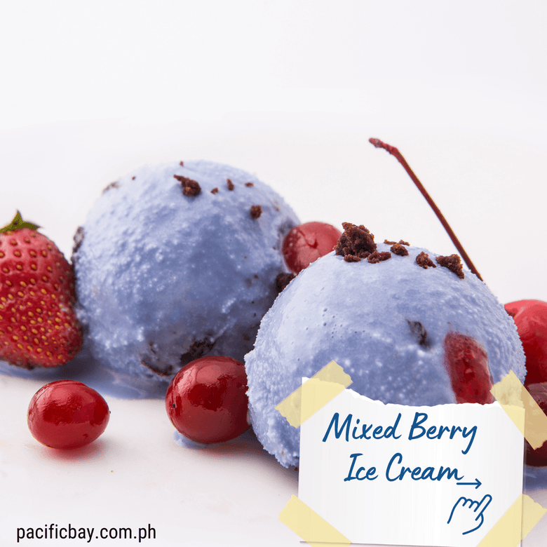 Mixed Berry Ice Cream - Pacific Bay