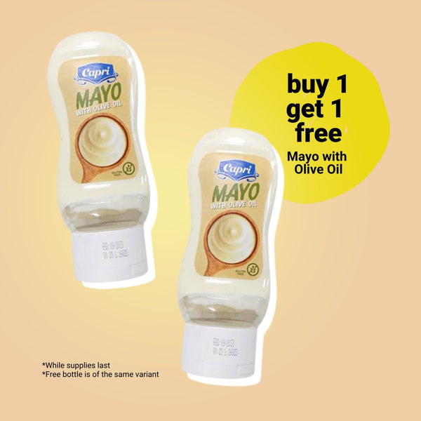BUY 1, GET 1 FREE Capri Mayonnaise with Olive Oil - Pacific Bay