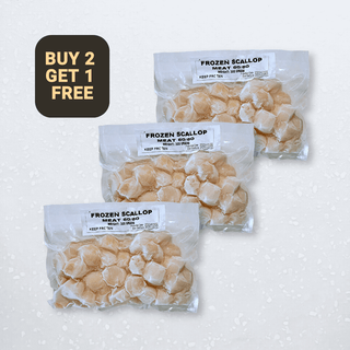Buy 2 Local Scallop Meat (Medium) packs get 1 FREE! - Pacific Bay