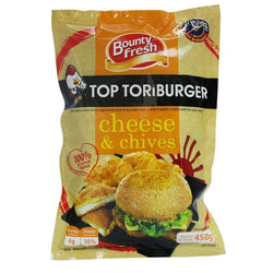 Cheese & Chive Top Tori Burger - Pacific Bay