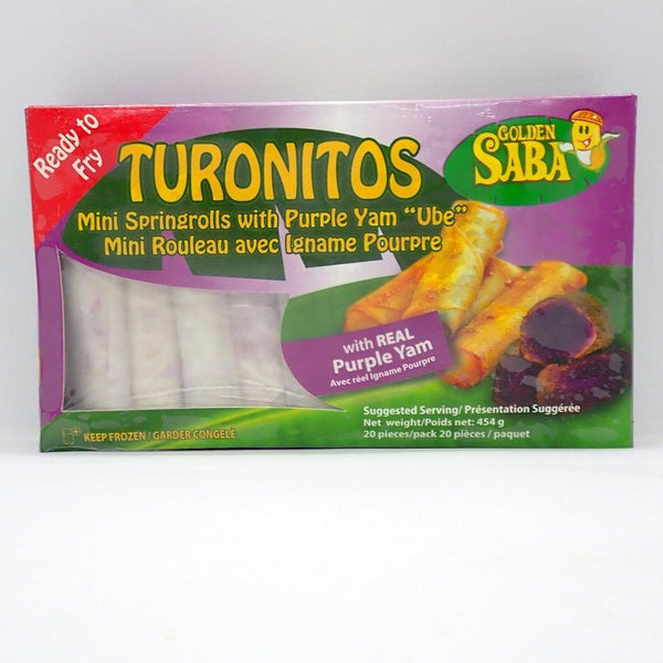 Frozen Turonitos with Ube - Pacific Bay