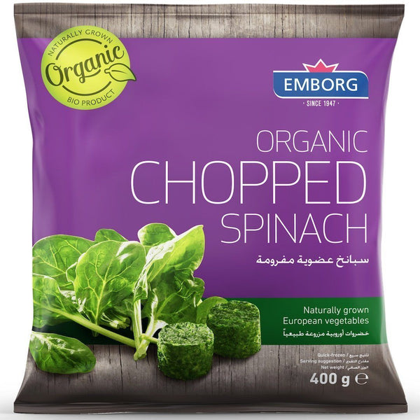 Organic Chopped Spinach - Pacific Bay