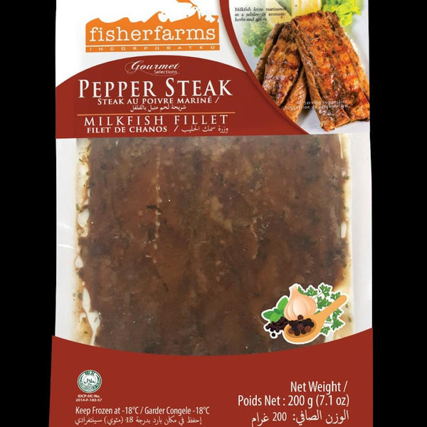 Pepper Steak Milkfish Fillet - Pacific Bay