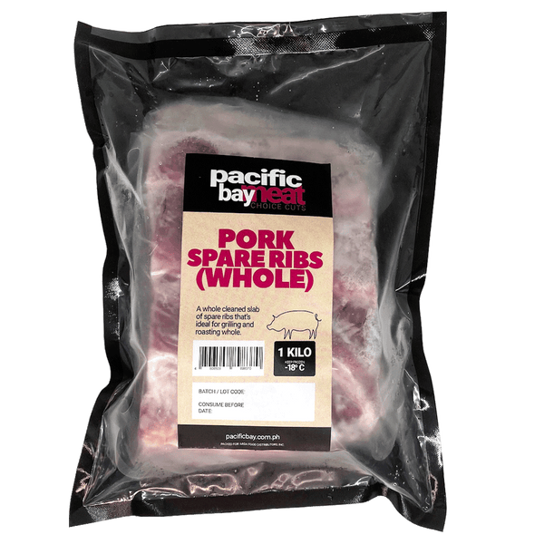 Pork Spare Ribs Whole - Pacific Bay