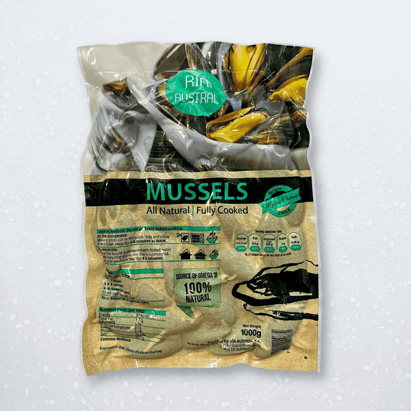 Ria Austral Whole Mussels - Pacific Bay
